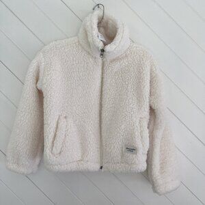 NWT Abercrombie & Kids Sherpa Jacket, Girls size 9/10